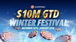 Online Poker Tournament Promotions: $10M GTD Winter Series Starts on CoinPoker