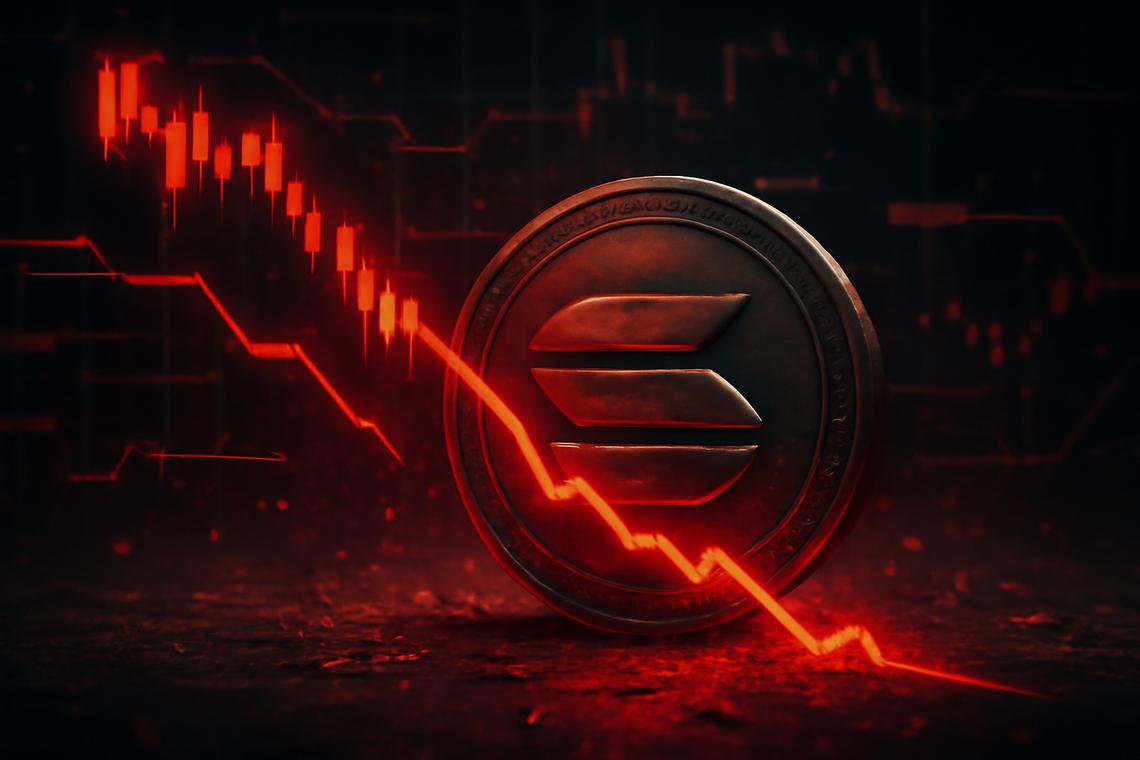 SOLUSDT tries to stabilize after a controlled flush in the latest Solana crypto news