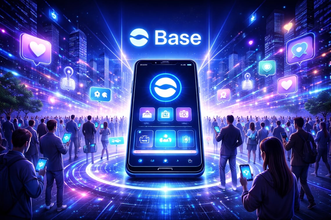 Base launches its new app: mass onboarding, social crypto, and a new phase for the onchain economy