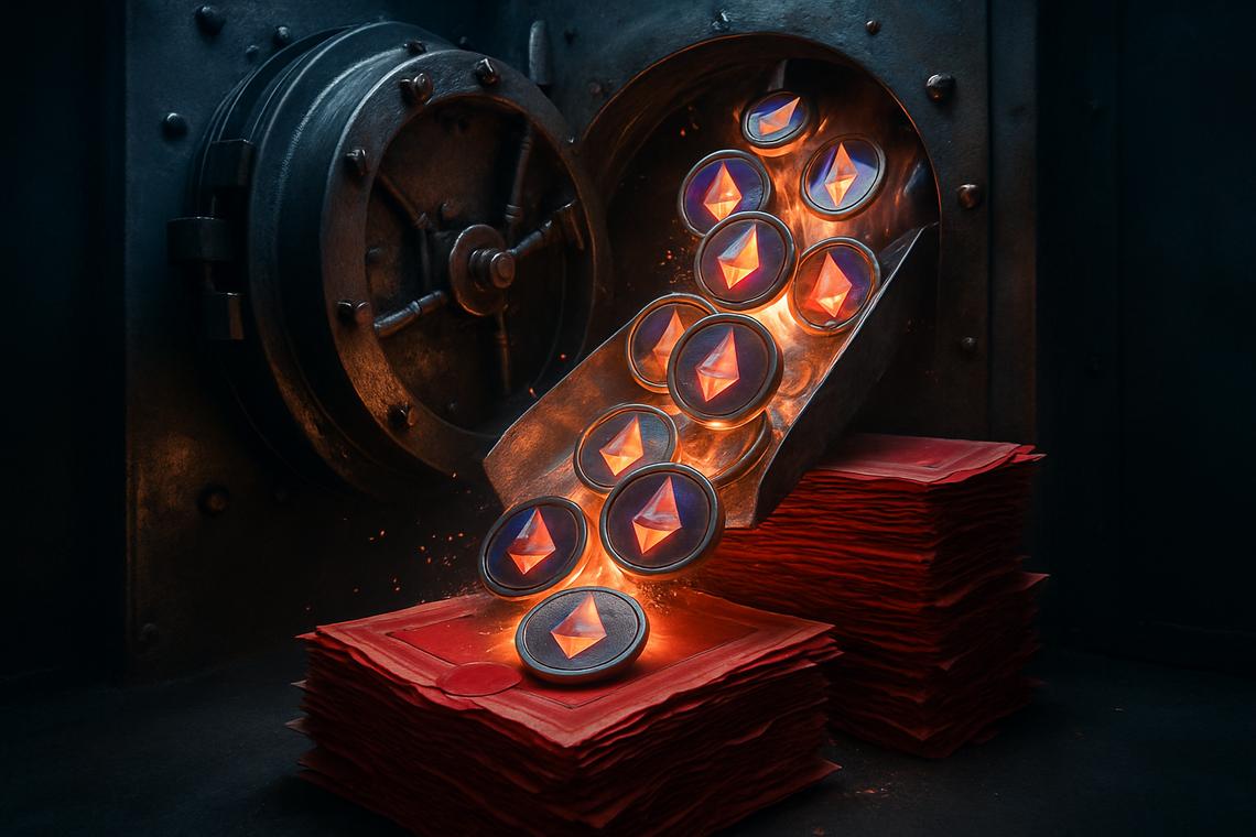 ETHZilla ether sale highlights pressure on public crypto treasuries