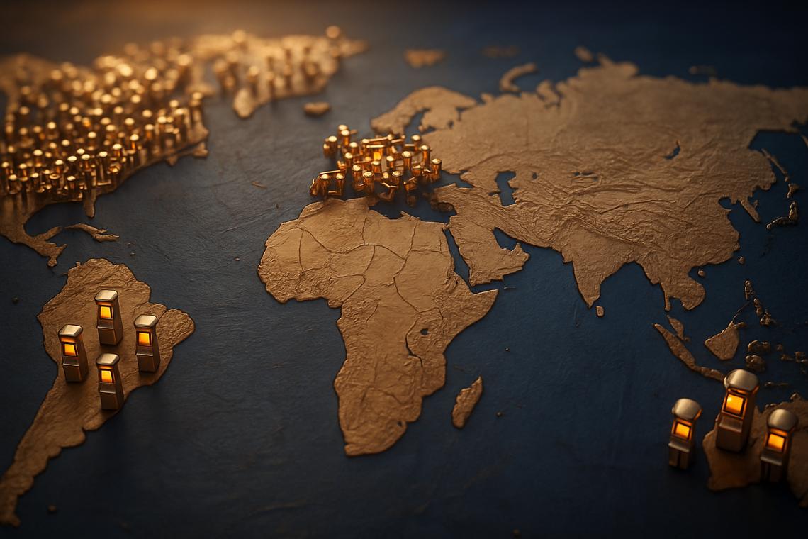 Global bitcoin ATMs expansion in 2025 shows steady growth despite slower deployment