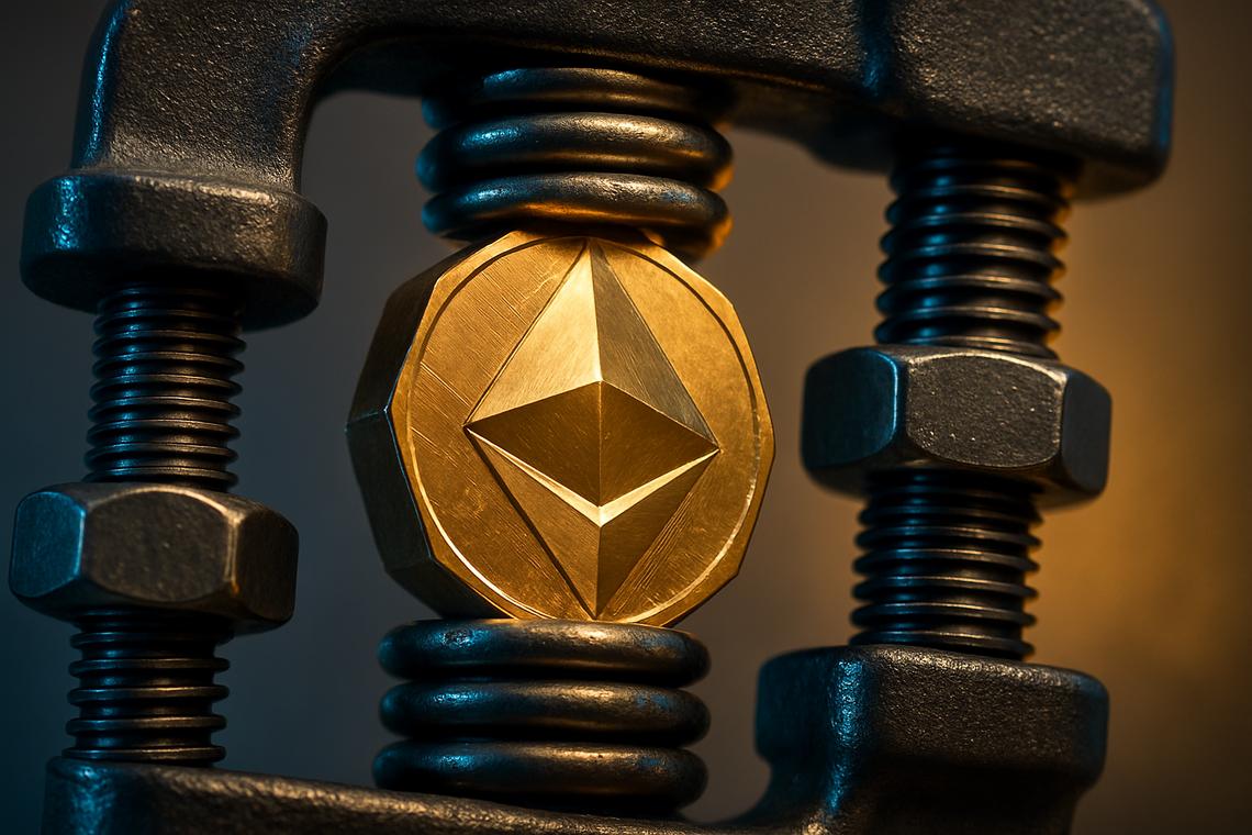 Traders watch ethereum price as tight range and EMA compression signal next big move