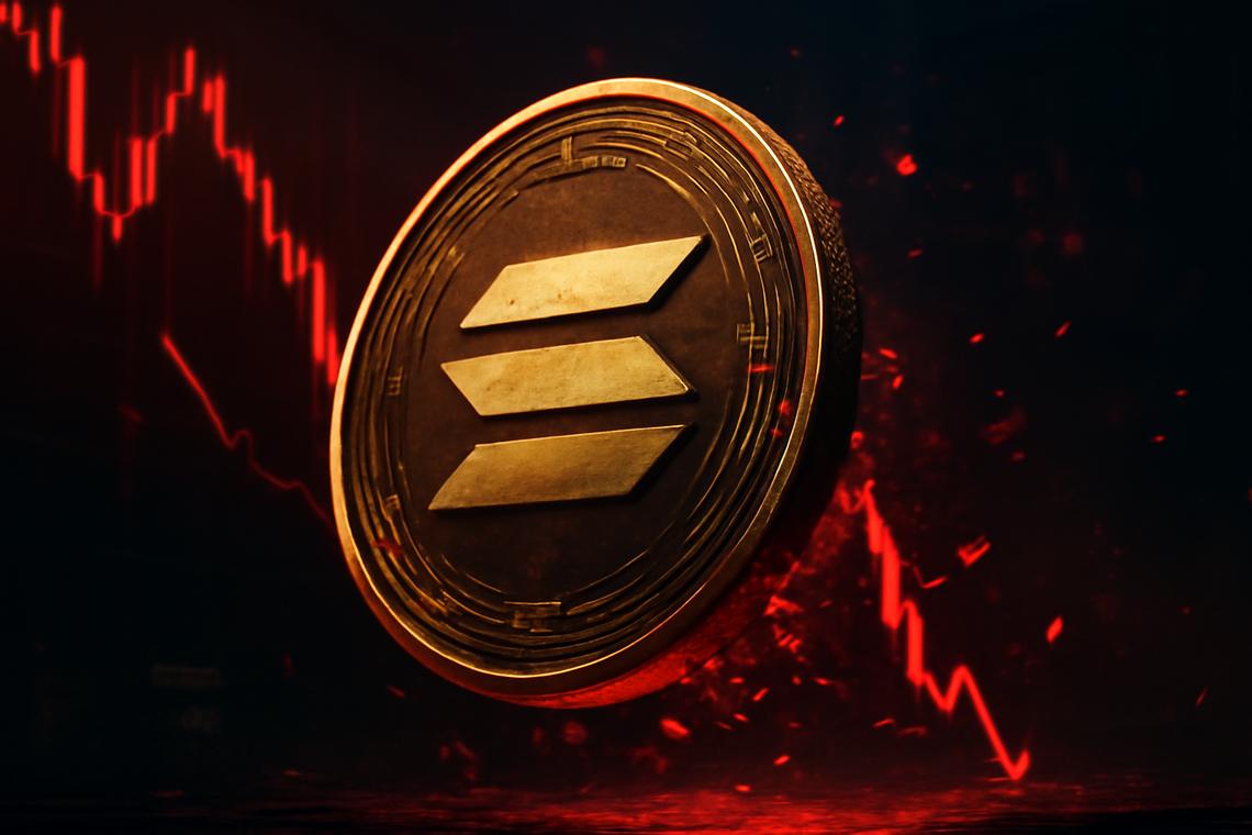 Solana prezzo oggi: SOL under pressure as intraday buyers test a bounce