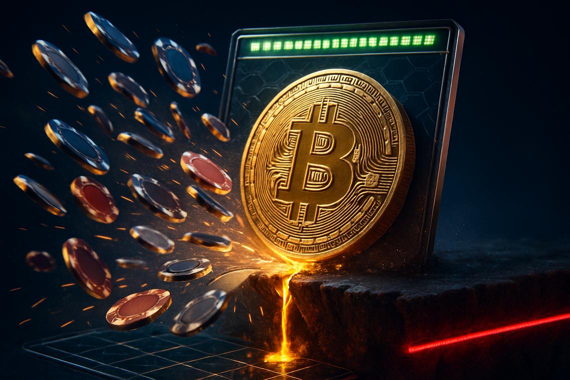 Polymarket Bitcoin prediction odds spike as traders brace for potential drop below $55K