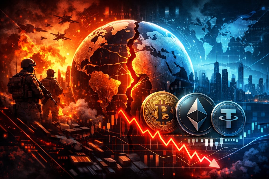 Crypto market weak due to geopolitics?