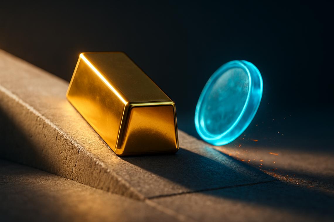 Markets wait on gold vs bitcoin debate as safe-haven narrative wobbles