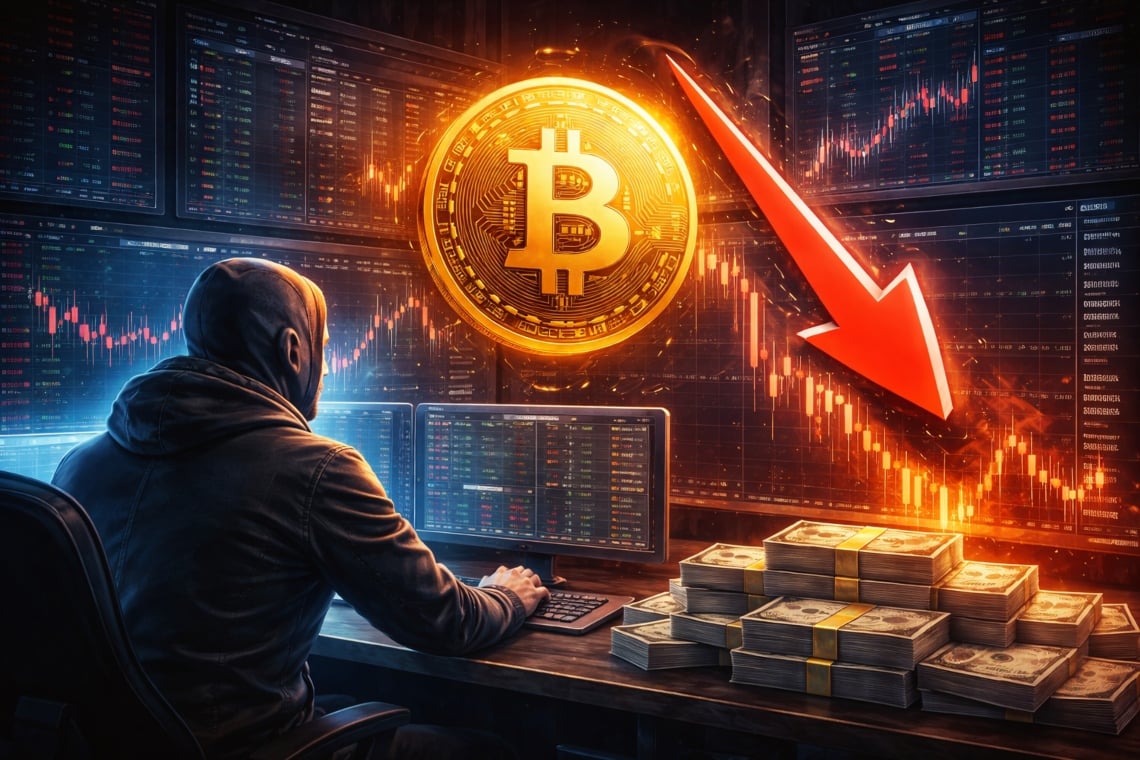 Σορτ Bitcoin $11 Εκατομμυρίων: Trader με 19 Κερδοφόρες Συναλλαγές Στοιχηματίζει σε Αγορά Πτώσης