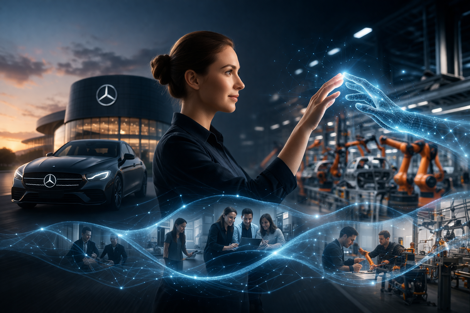 Human Edge AI: the true competitive advantage according to Mercedes