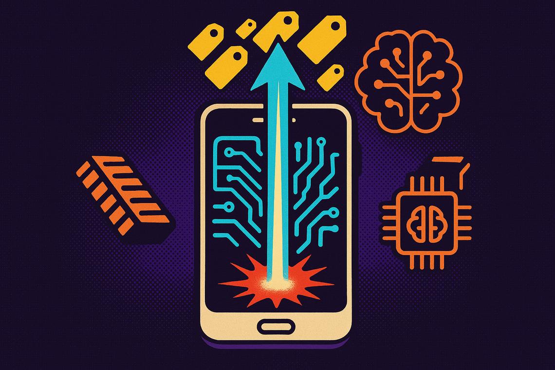 BT warns AI chip shortages smartphone prices could rise as memory tightens