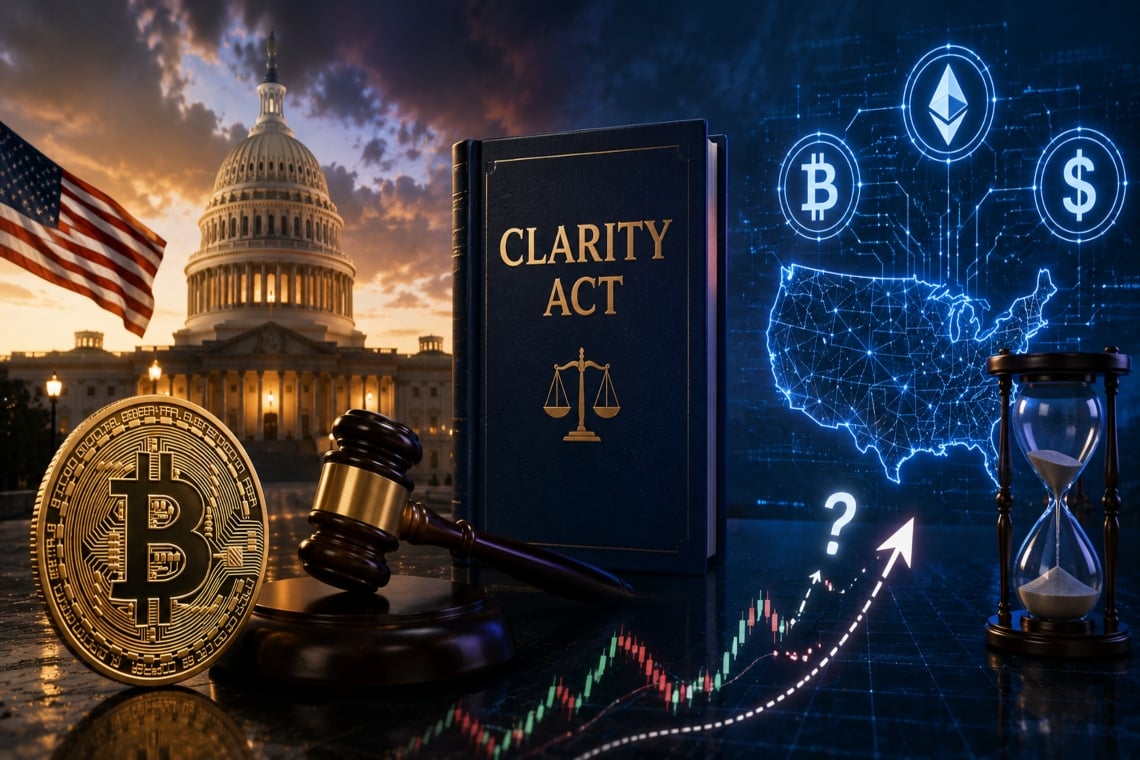 Will the Clarity Act help Bitcoin rise again?