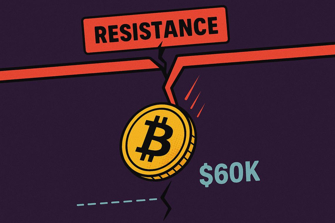 Bitcoin support breakdown