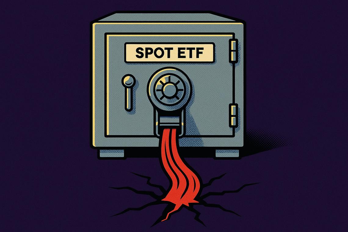 BlackRock bitcoin ETF outflows
