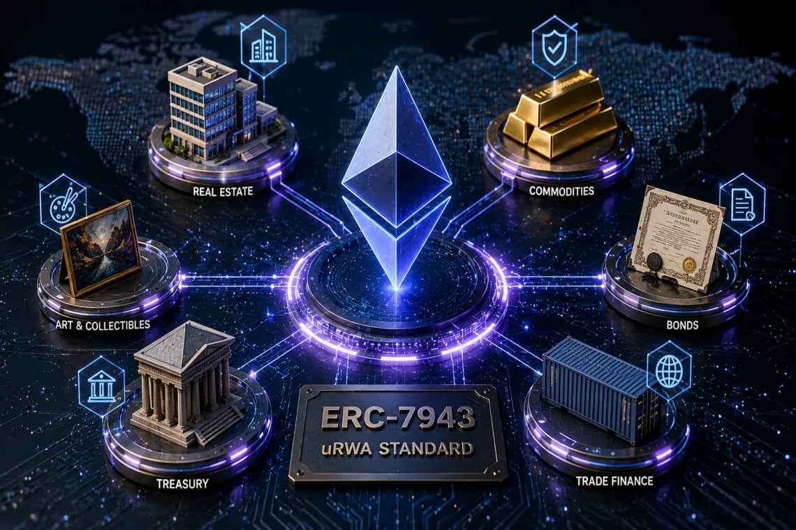 ERC-7943: the new universal standard for the tokenization of real-world assets on Ethereum