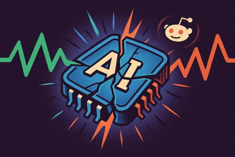 Reddit AI stock sentiment splits Amazon, Nvidia, Oracle