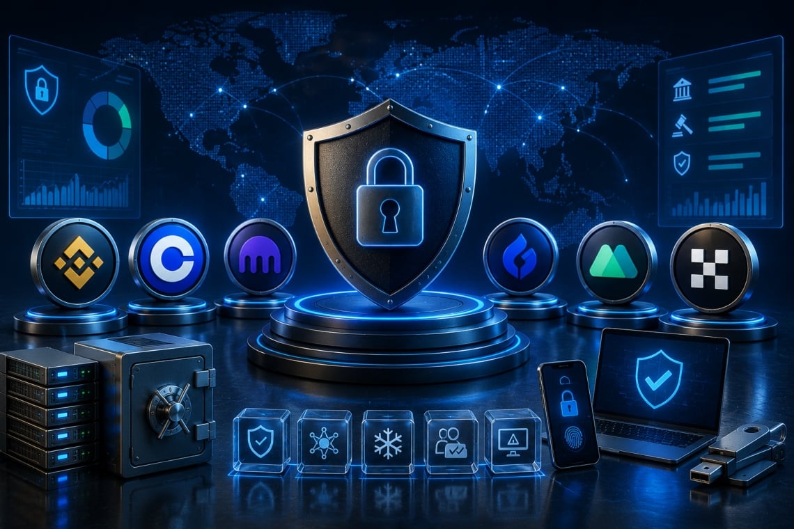 The Most Secure Crypto Exchanges in 2026 (Ranked & Compared)