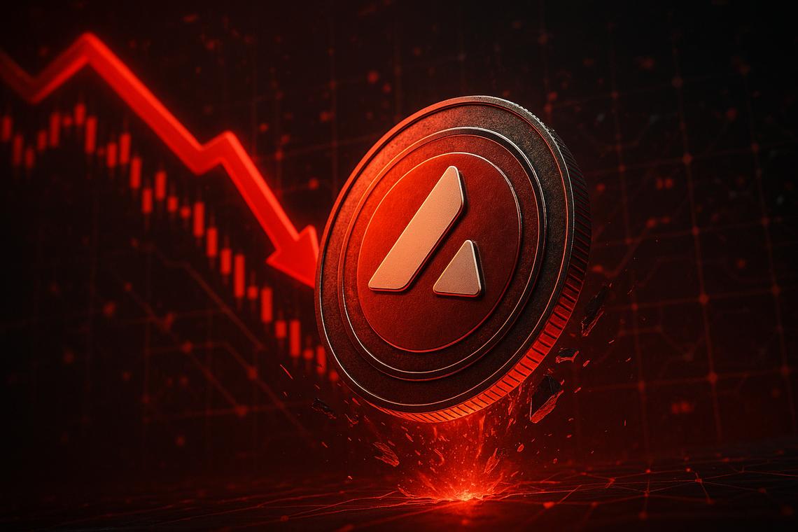 Avalanche Price Risks 20% Crypto Drop If $6.80 Support Fails