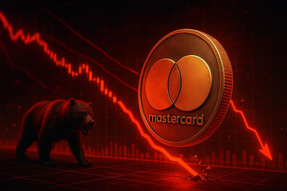 Mastercard Stock Faces Sharp Downtrend Near $472 Support as Bears Take Control