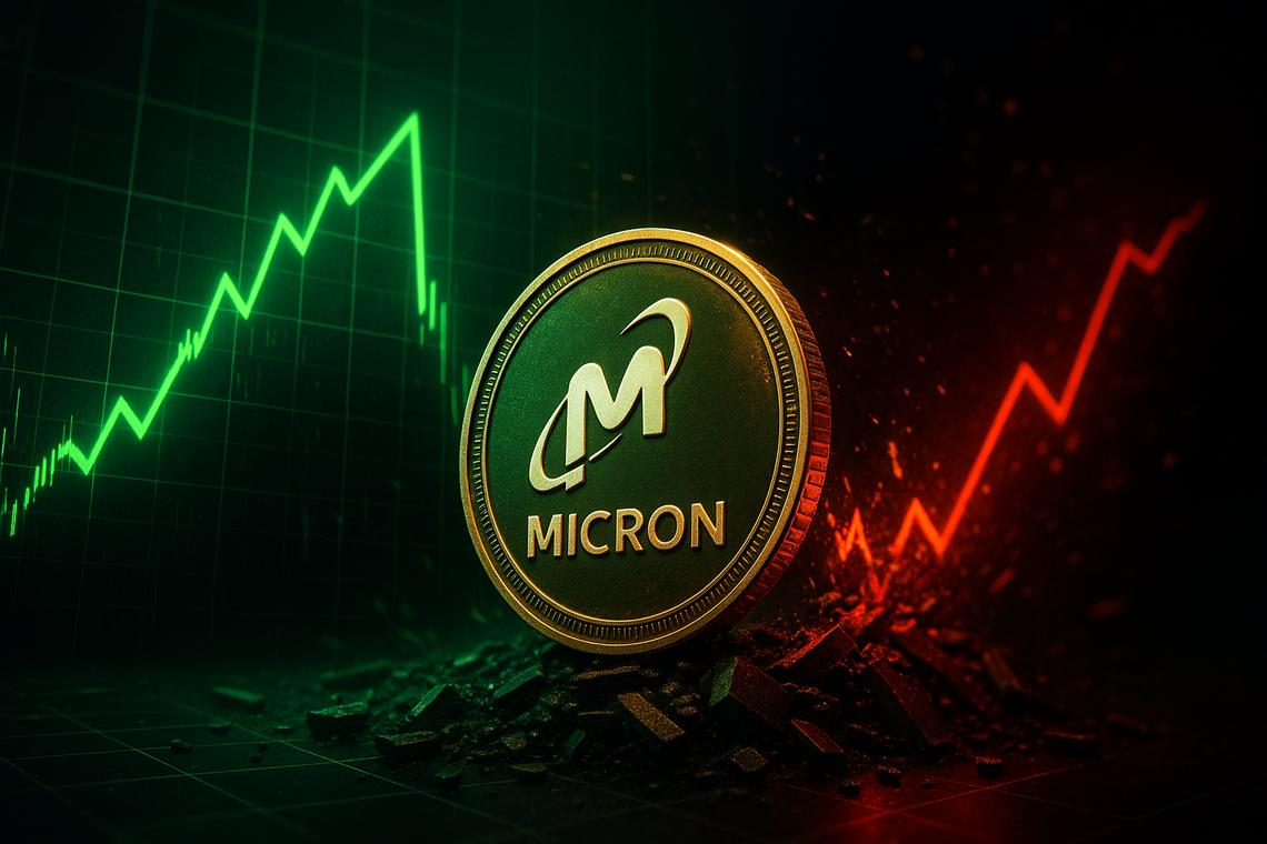 Micron Stock Near $1,132 Faces 9% Drawdown Risk If $1,103 Breaks