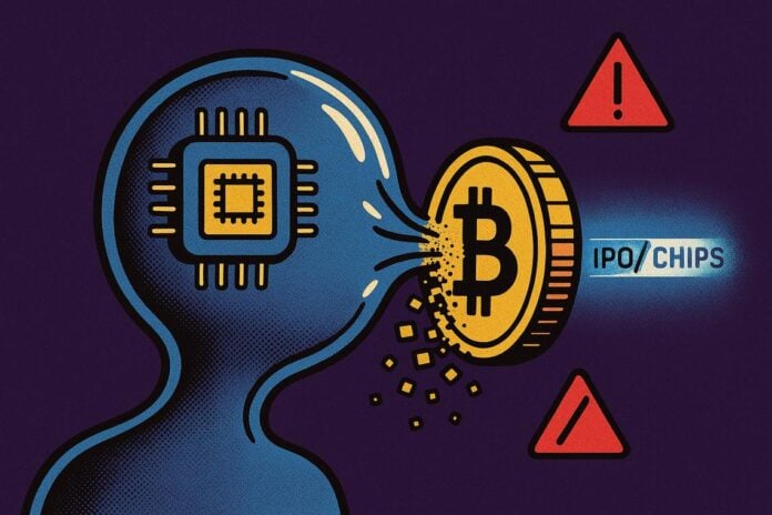 Arthur Hayes AI bubble crypto risk