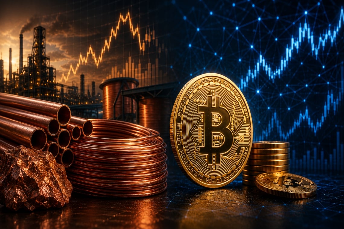 Copper and Bitcoin Are More Alike Than Markets Want to Admit