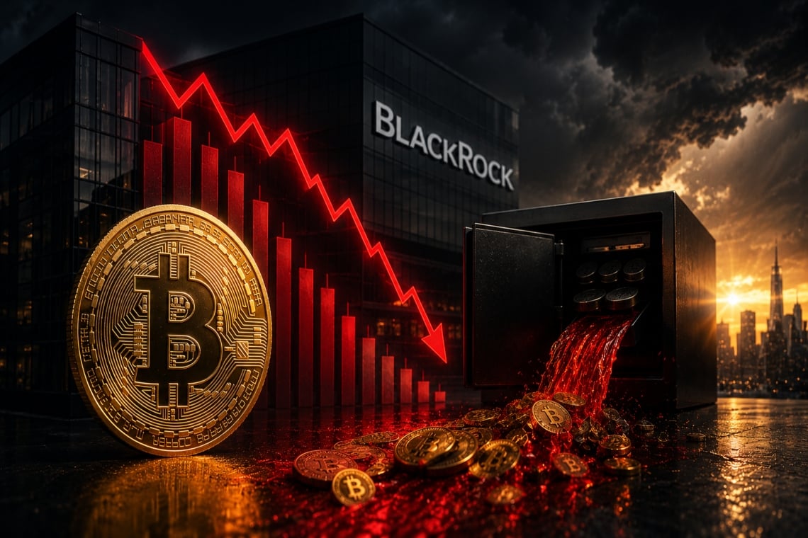 Bitcoin: large outflows from ETFs, especially from BlackRock—what is happening?