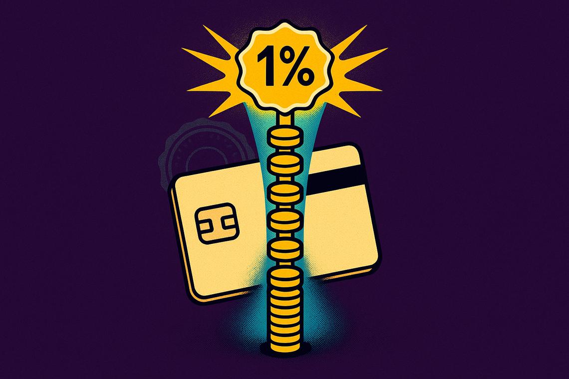 Bybit Card cashback EU pays 1% with zero spending limits