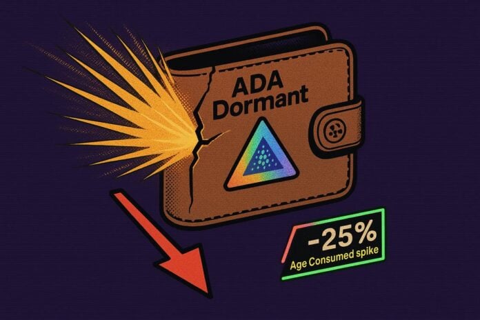 Cardano ADA dormant wallet activity