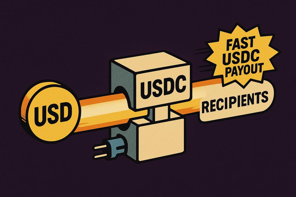 Coinbase MassPay stablecoin payouts