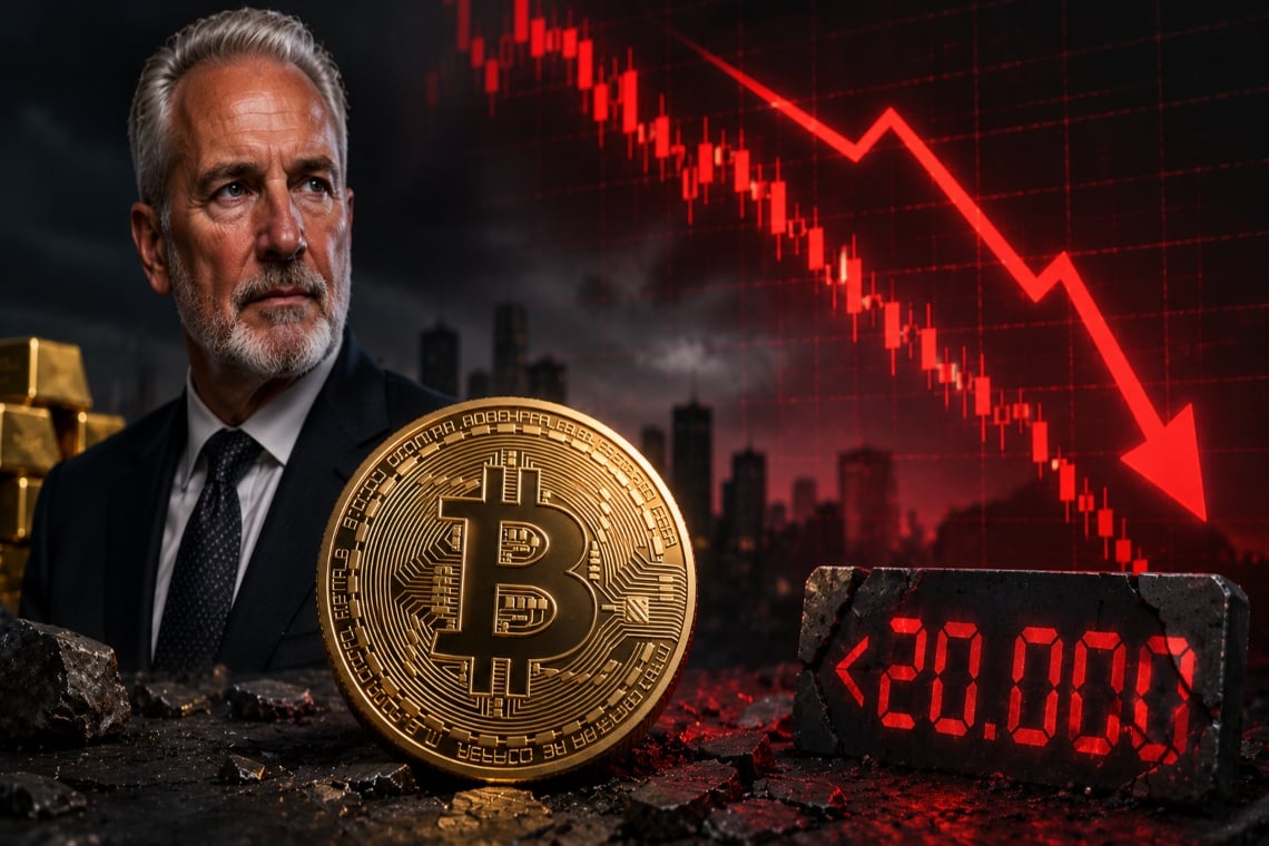 Peter Schiff predicts the price of Bitcoin below $20,000; why this hypothesis?