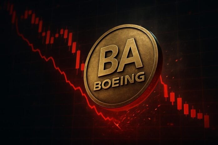 BA Boeing stock