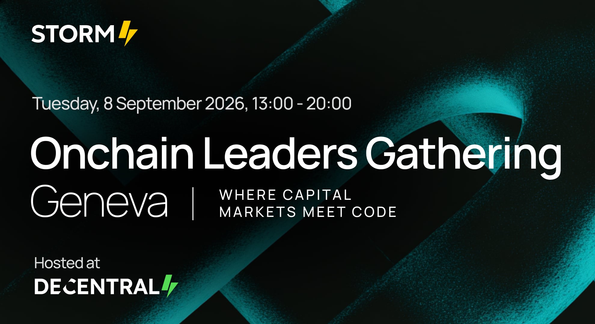 The Onchain Leaders Gathering: where the decision-makers come together