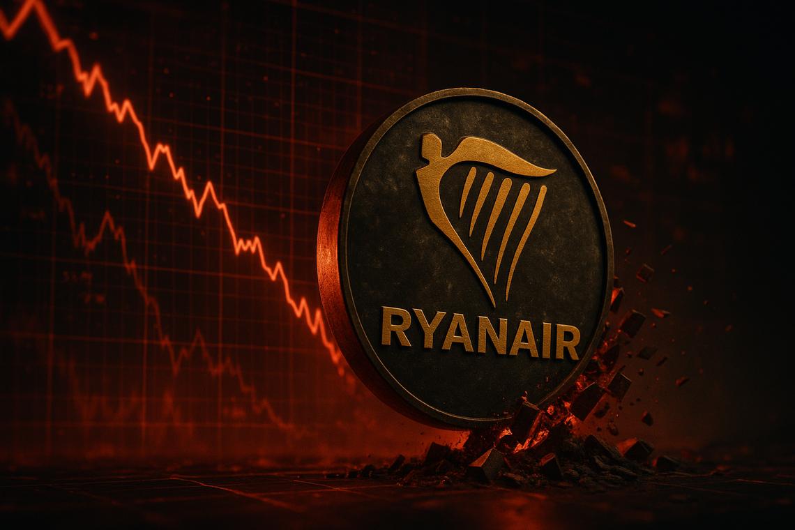 Ryanair Stock Slides 6% After 34% Profit Drop: Key Support in Play