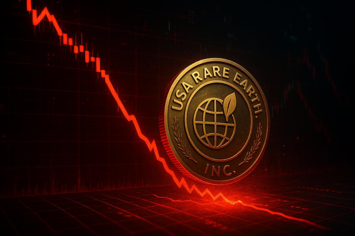 USA Rare Earth, Inc. Stock Drops Below All EMAs — What Stops the Slide?