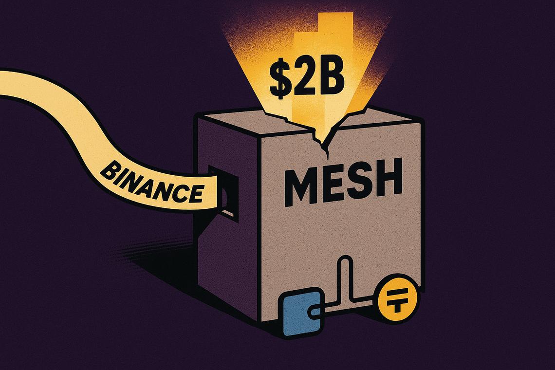 Binance Mesh Investment at $2B Would Double Valuation in 6 Months