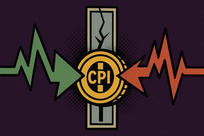 crypto market response CPI