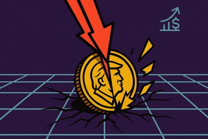 Trump memecoin losses