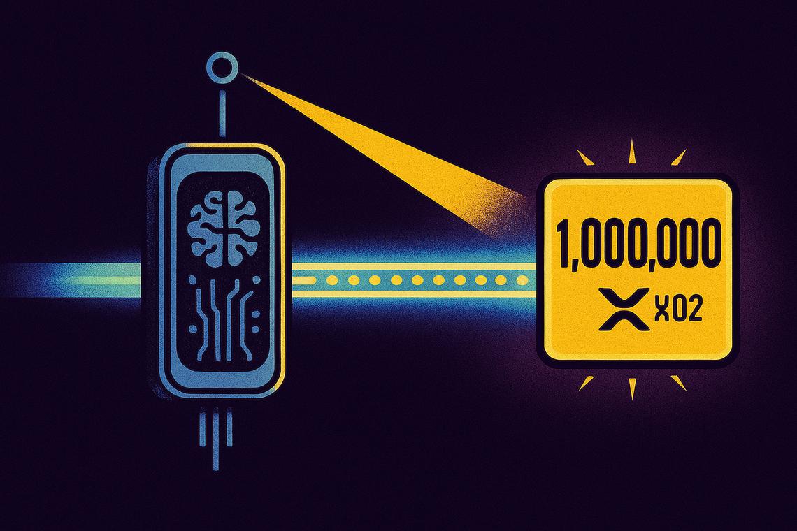 XRP Ledger AI transactions cross 1M — RippleX eyes up to 100M