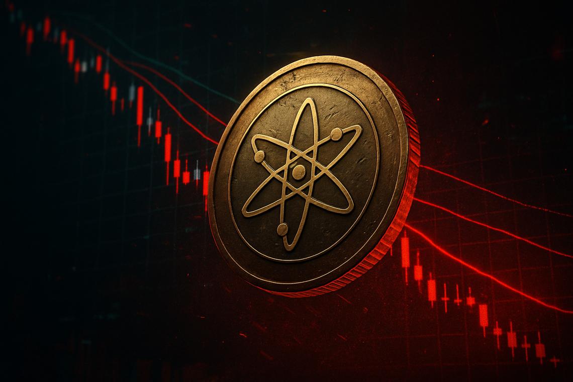 Cosmos Hub crypto slides to $1.25 as ATOM breaks every key EMA