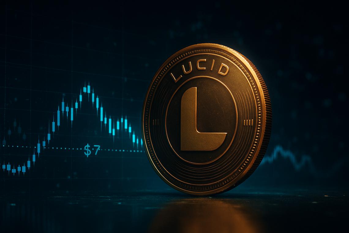 Lucid Stock Rebounds Near $7, But $10 Trend Line Still Looms