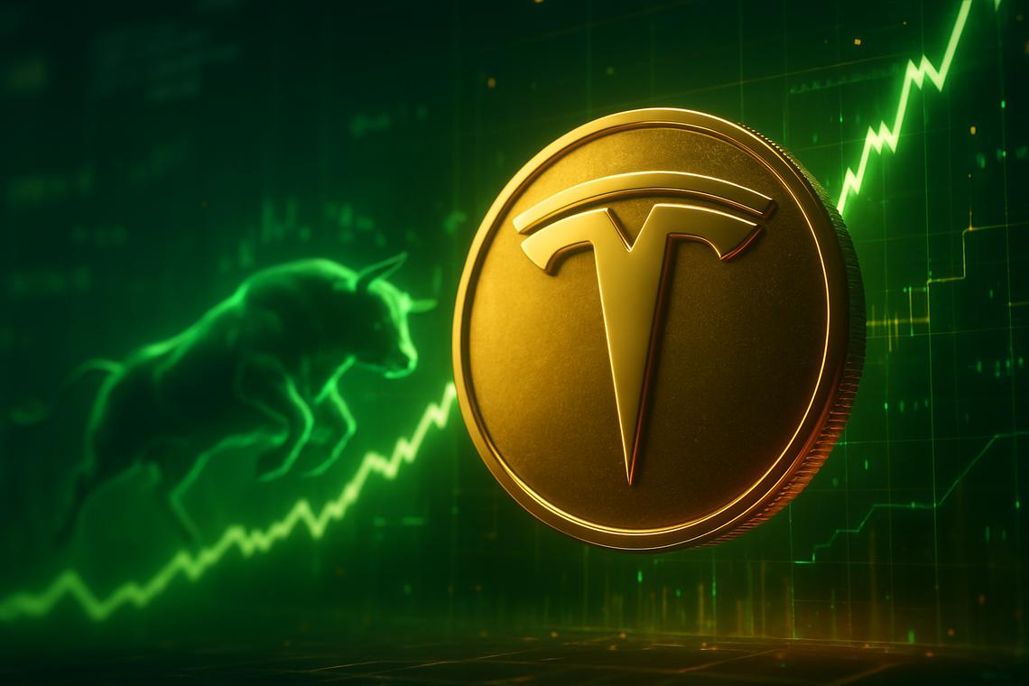Tesla, Inc. stock jumps 4% to $365.54, but overbought signals flash caution