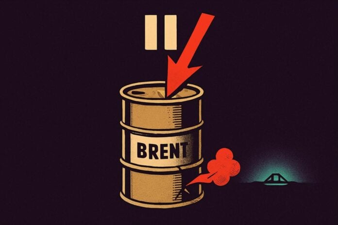 brent crude oil price