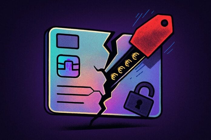 French crypto data breach