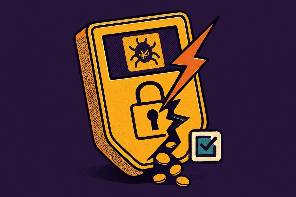 Coldcard exploit drains $89M, exposing hardware wallet security gaps