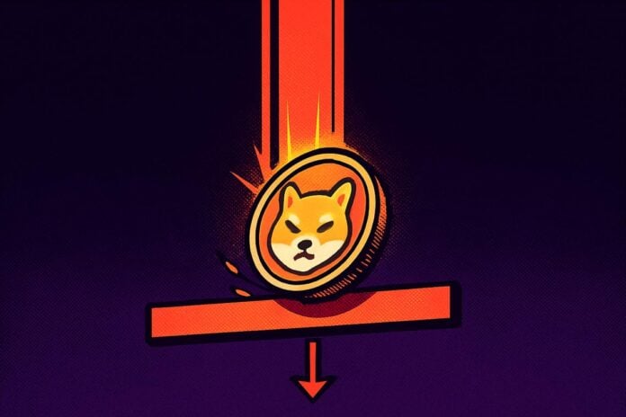 Shiba Inu price crash