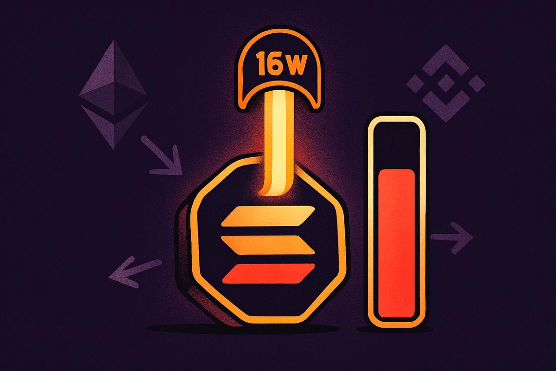 Solana DEX Volume Leads All Chains for 16 Weeks — Is Ethereum Losing Ground?
