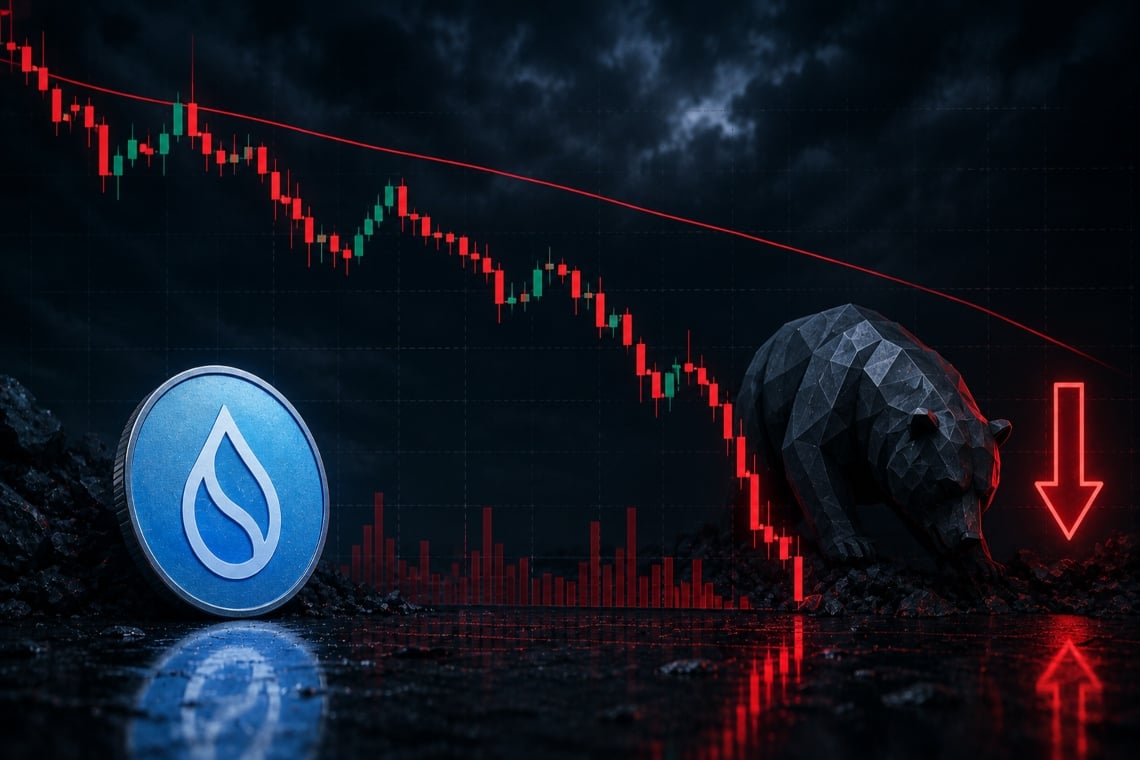 Sui crypto sinks to $0.67, stuck below $1.01 EMA200 level
