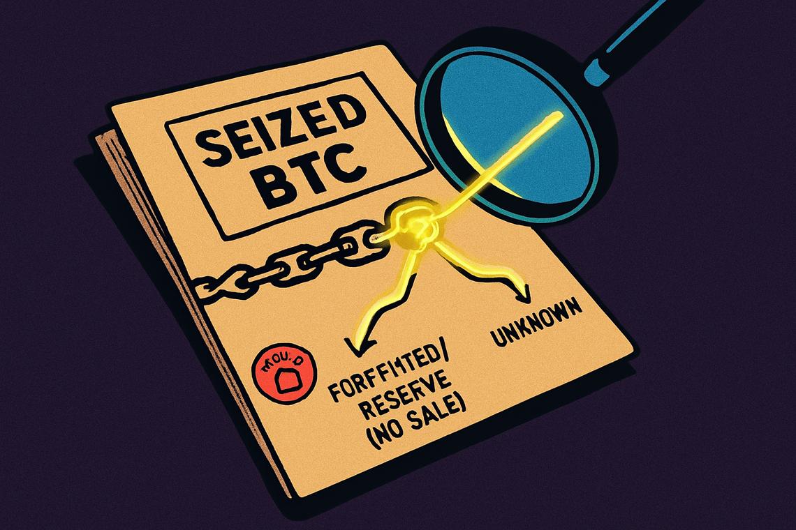 U.S. Government Bitcoin Seizure Reopens $25.5B Custody Debate