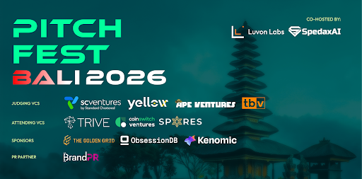 Pitch Fest Bali 2026: 15+ Startups. Leading Investors. $100K+ in Prizes