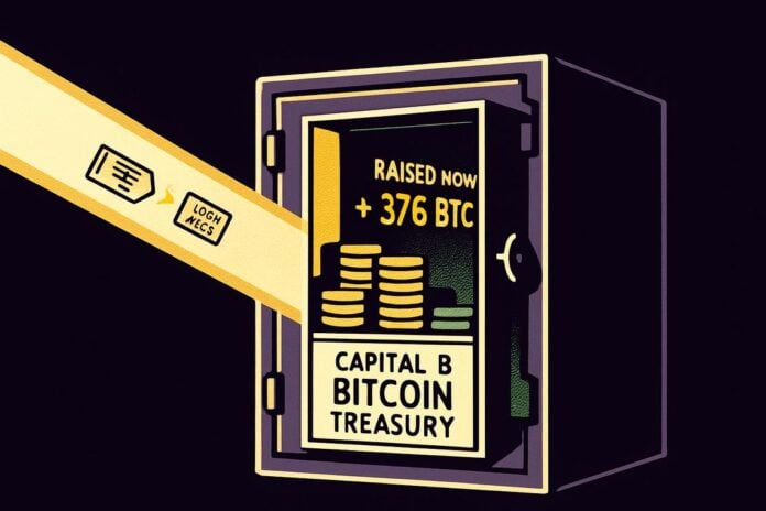 Capital B Bitcoin treasury